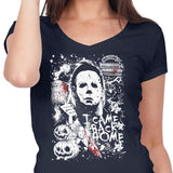 Evil in Haddonfield - Women's V-Neck