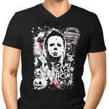 Evil in Haddonfield - Men's V-Neck
