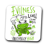 Evilness Level - Coasters