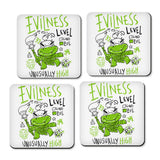 Evilness Level - Coasters