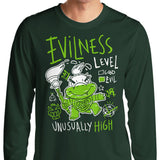 Evilness Level - Long Sleeve T-Shirt
