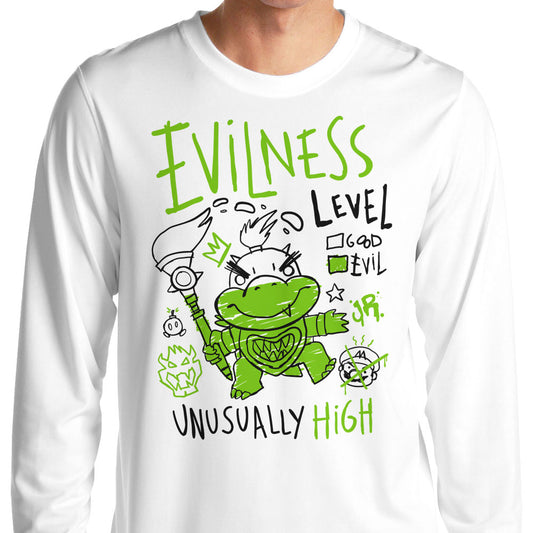 Evilness Level - Long Sleeve T-Shirt