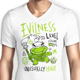 Evilness Level - Men's V-Neck