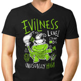 Evilness Level - Men's V-Neck