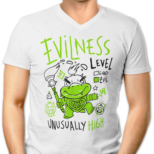 Evilness Level - Men's V-Neck