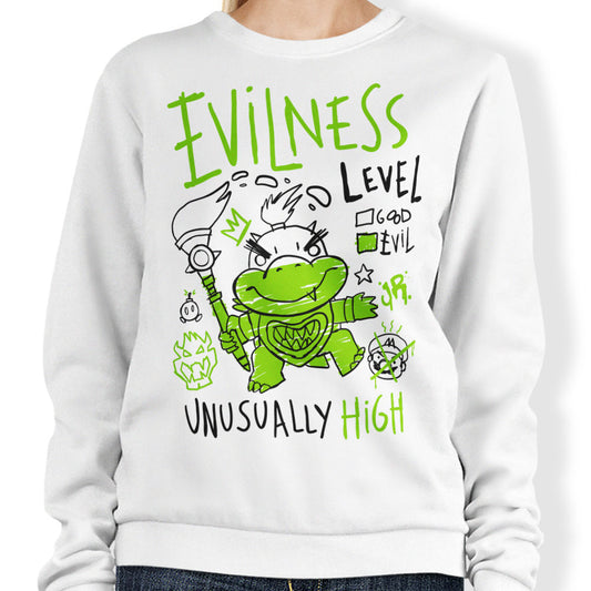 Evilness Level - Sweatshirt
