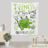 Evilness Level - Wall Tapestry