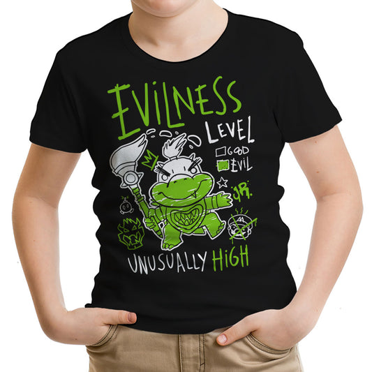Evilness Level - Youth Apparel
