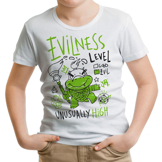 Evilness Level - Youth Apparel