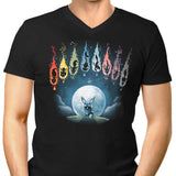 Evolutionary Comets - Men's V-Neck
