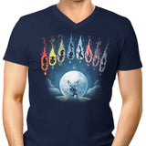 Evolutionary Comets - Men's V-Neck