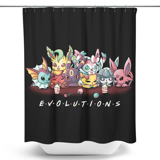 Evolutions - Shower Curtain