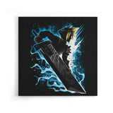 Ex-Soldier and Buster Sword - Canvas Print