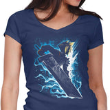 Ex-Soldier and Buster Sword - Women's V-Neck