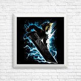 Ex-Soldier and Buster Sword - Posters & Prints