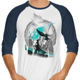 Ex-Soldier of VII (Alt) - 3/4 Sleeve Raglan T-Shirt