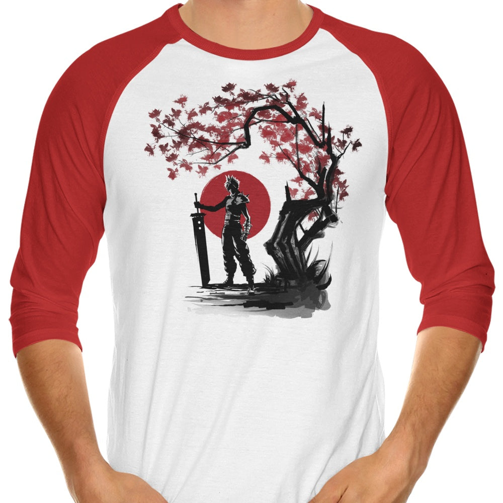 Ex-Soldier Under the Sun - 3/4 Sleeve Raglan T-Shirt