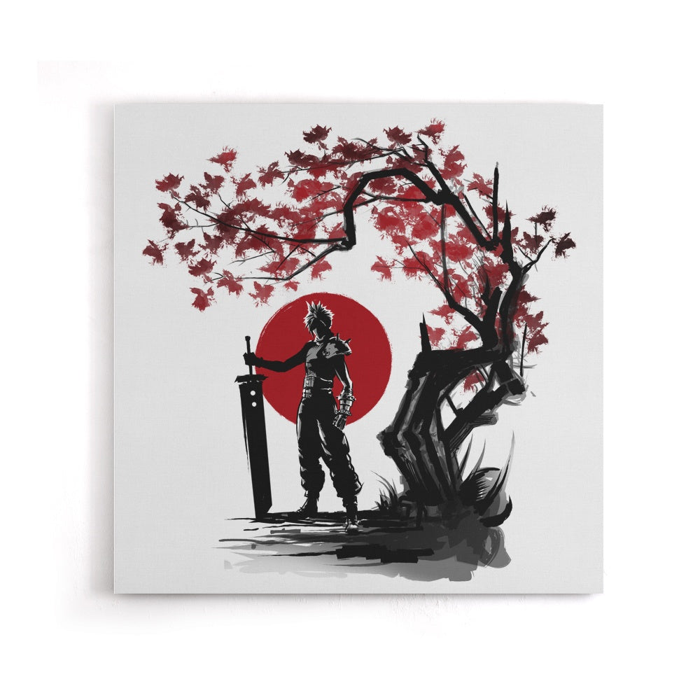 Ex-Soldier Under the Sun - Canvas Print