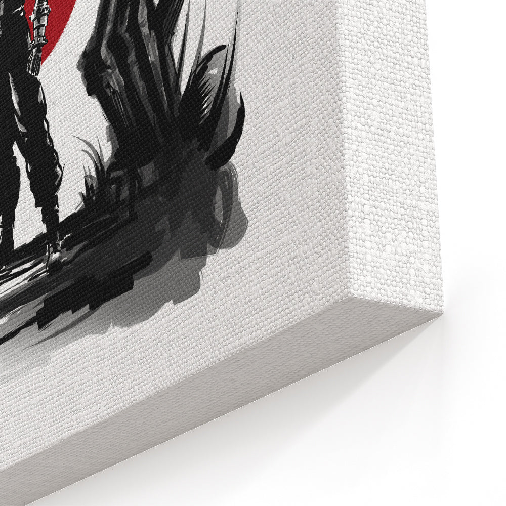 Ex-Soldier Under the Sun - Canvas Print