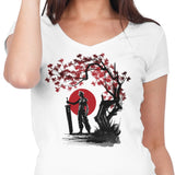 Ex-Soldier Under the Sun - Women's V-Neck