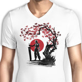 Ex-Soldier Under the Sun - Men's V-Neck