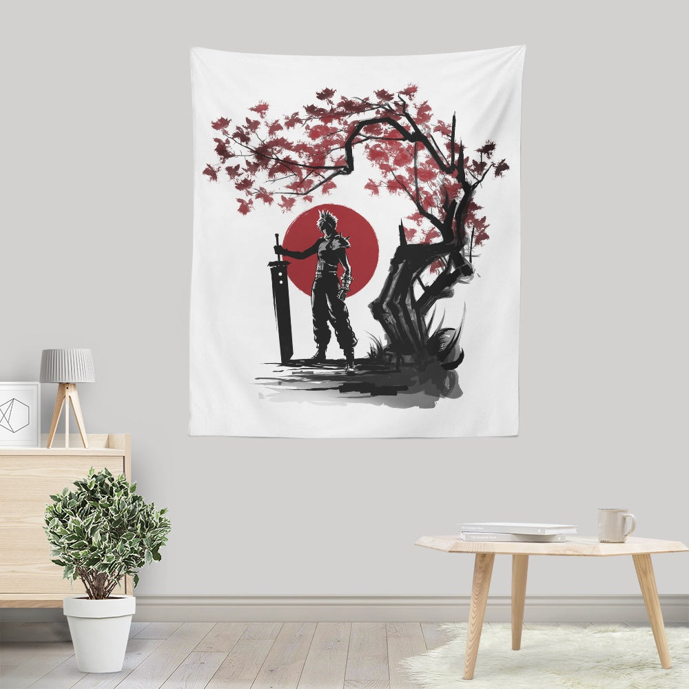 Ex-Soldier Under the Sun - Wall Tapestry