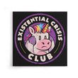 Existential Crisis Club - Canvas Print