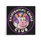 Existential Crisis Club - Canvas Print