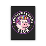 Existential Crisis Club - Canvas Print