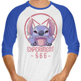 Experiment 666 - 3/4 Sleeve Raglan T-Shirt