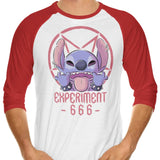 Experiment 666 - 3/4 Sleeve Raglan T-Shirt