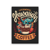 Experimental Hawaiian Coffee - Canvas Print