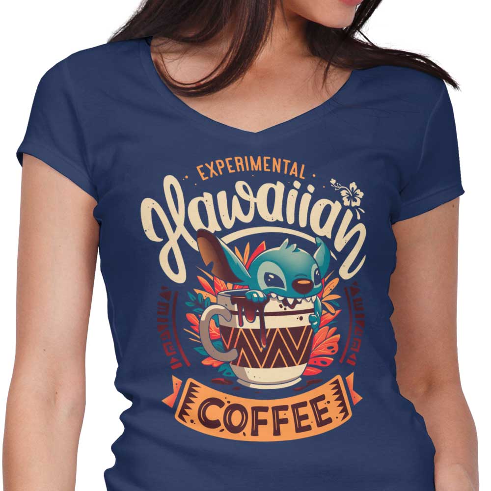 Experimental Hawaiian Coffee - Women's V-Neck