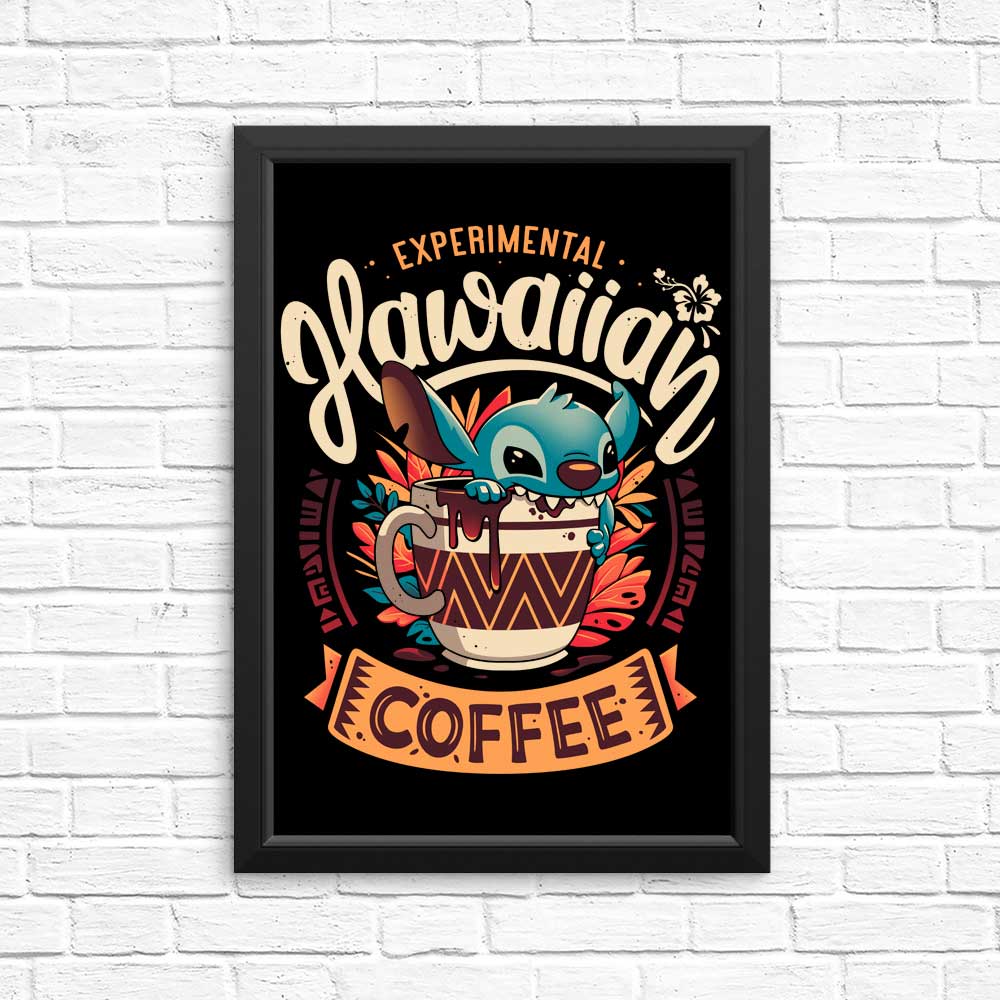 Experimental Hawaiian Coffee - Posters & Prints