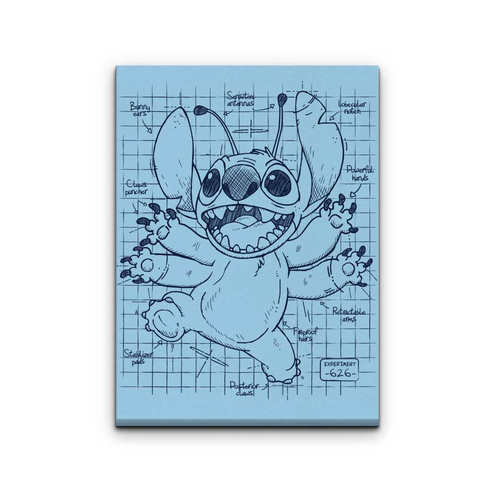 Experimental Plans - Canvas Print