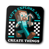 Explore and Create - Coasters