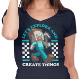 Explore and Create - Women's V-Neck