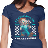 Explore and Create - Women's V-Neck