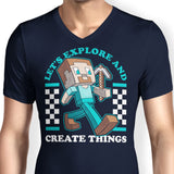 Explore and Create - Men's V-Neck