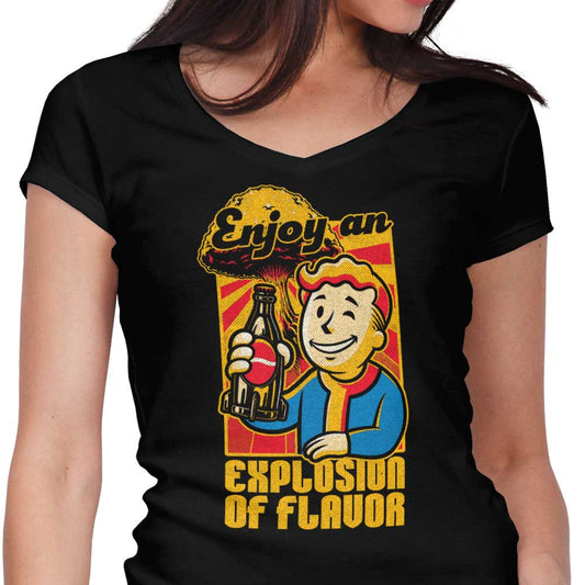 Explosion of Flavor - Women's V-Neck