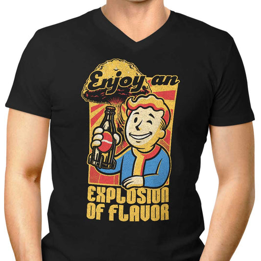 Explosion of Flavor - Men's V-Neck
