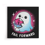 Fail Forward - Canvas Print