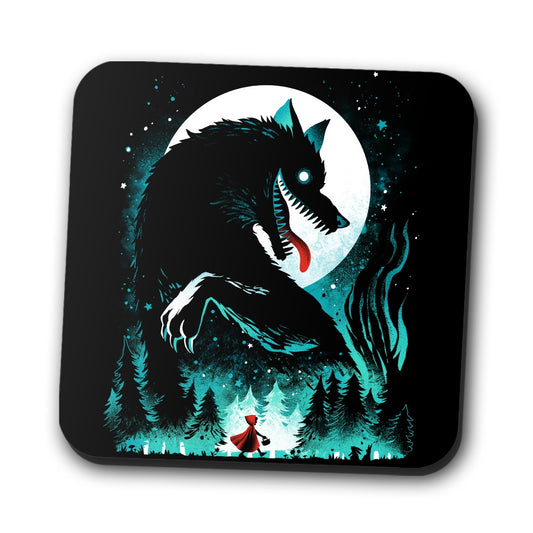 Fairy Tale Wolf - Coasters
