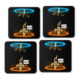 Falling Coyote - Coasters