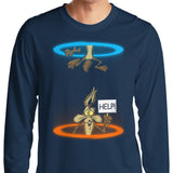 Falling Coyote - Long Sleeve T-Shirt