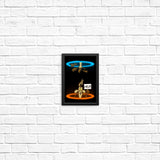 Falling Coyote - Posters & Prints