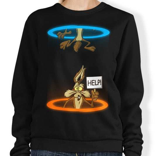 Falling Coyote - Sweatshirt