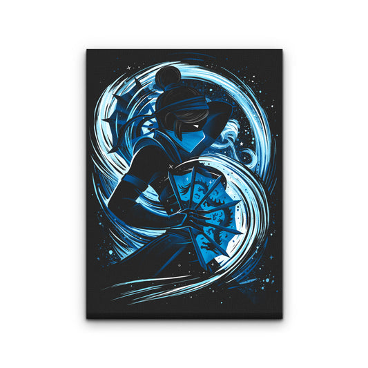 Fanblade Princess - Canvas Print