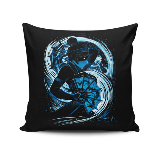 Fanblade Princess - Throw Pillow