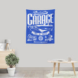 Fantastic Garage - Wall Tapestry